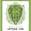 Fresh cos lettuce: Grow it local campaign.